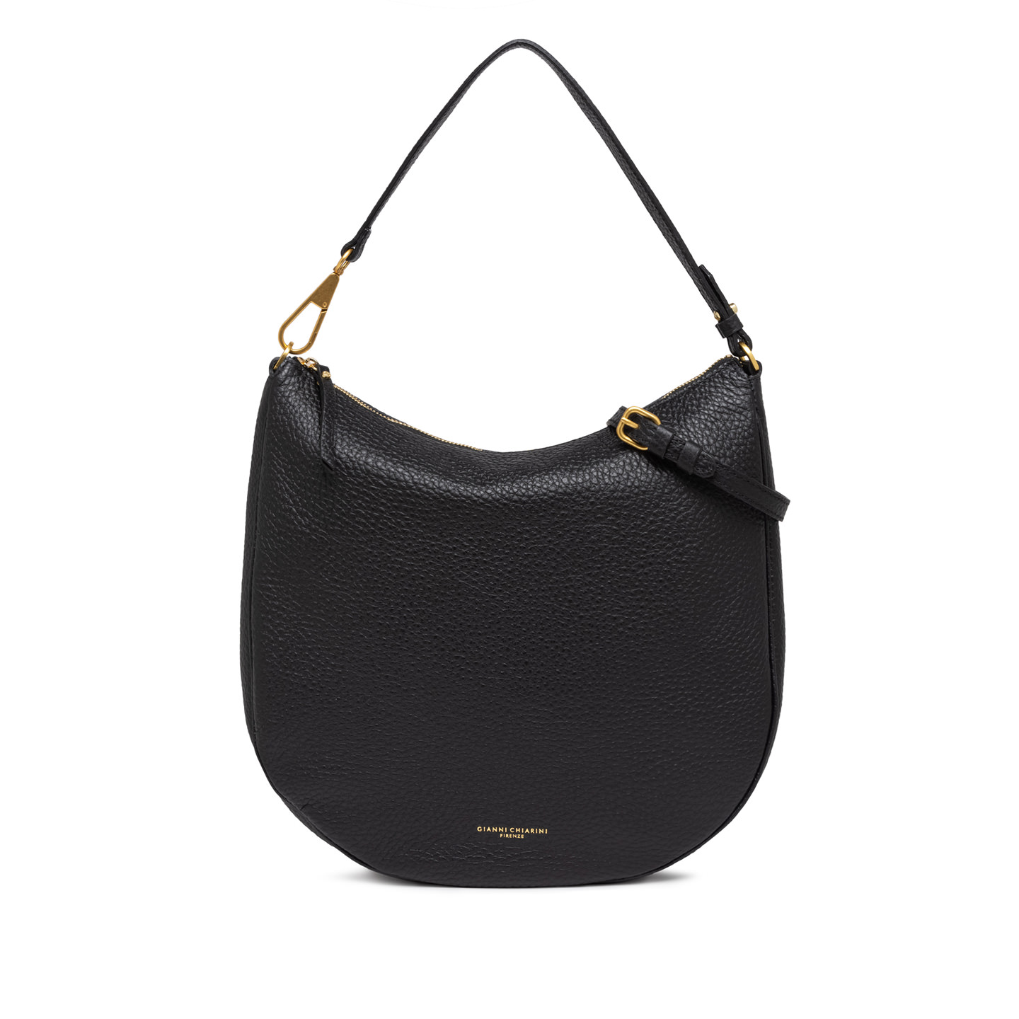 Brooke large 2024 zip leather hobo