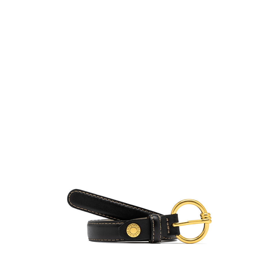 GIANNI CHIARINI: 2 CM BELT IN LEATHER