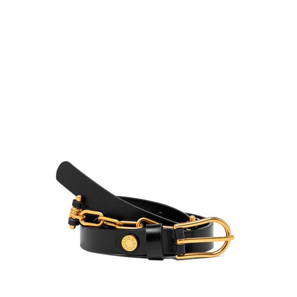 GIANNI CHIARINI: 2 CM BELT IN LEATHER