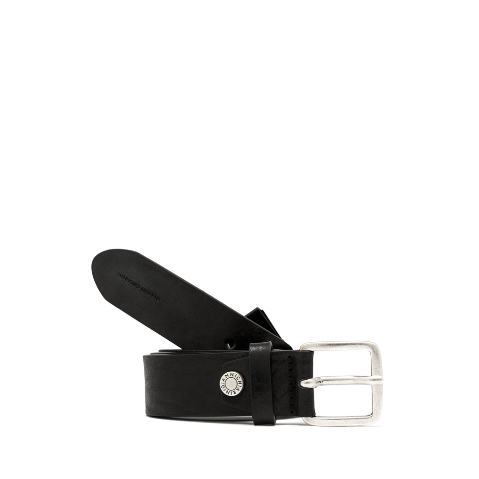GIANNI CHIARINI: LEATHER BELT 3.5 CM