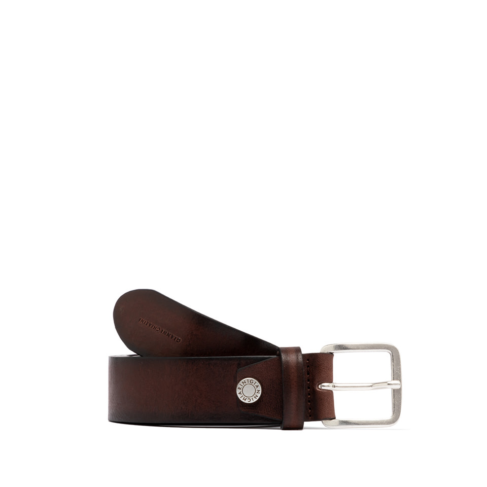 GIANNI CHIARINI: LEATHER BELT 3.5 CM