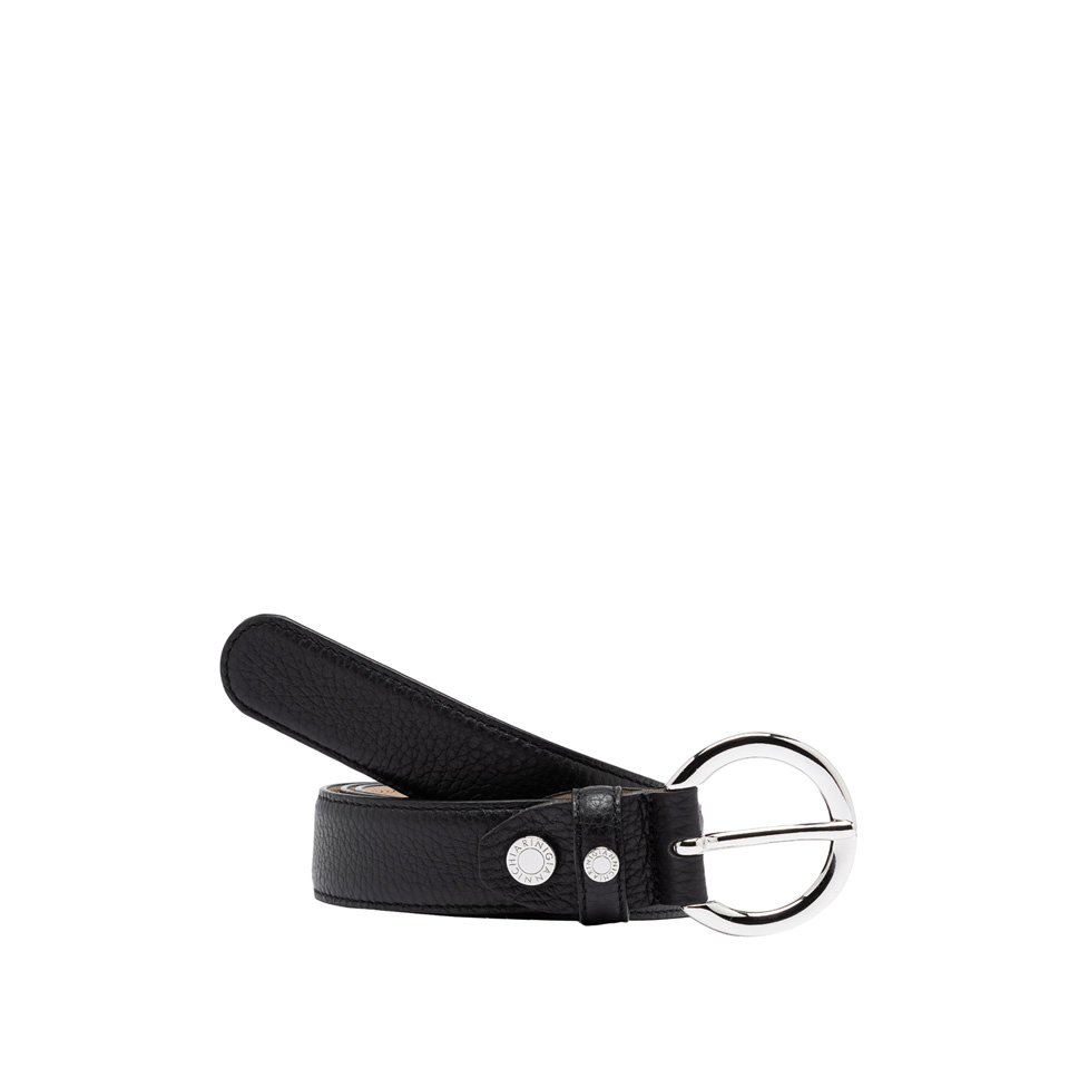 GIANNI CHIARINI: LEATHER BELT 3 CM