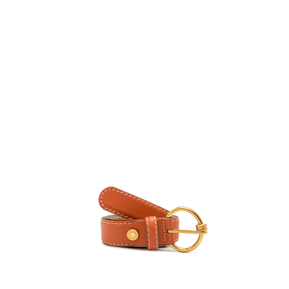 GIANNI CHIARINI: LEATHER BELT 3 CM