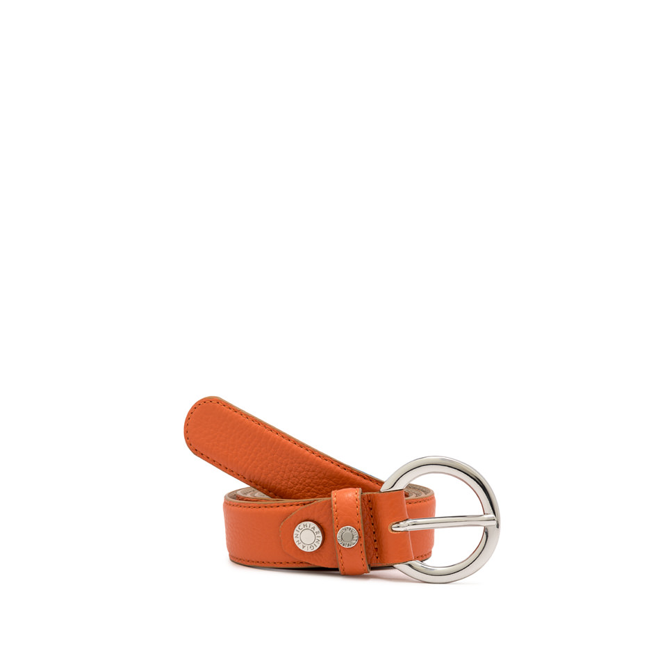 GIANNI CHIARINI: LEATHER BELT 3 CM