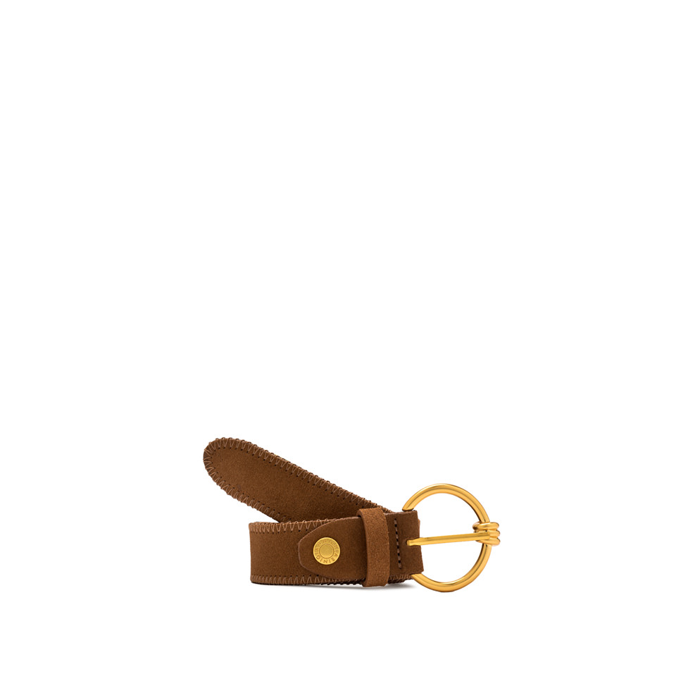 GIANNI CHIARINI: LEATHER BELT 3 CM