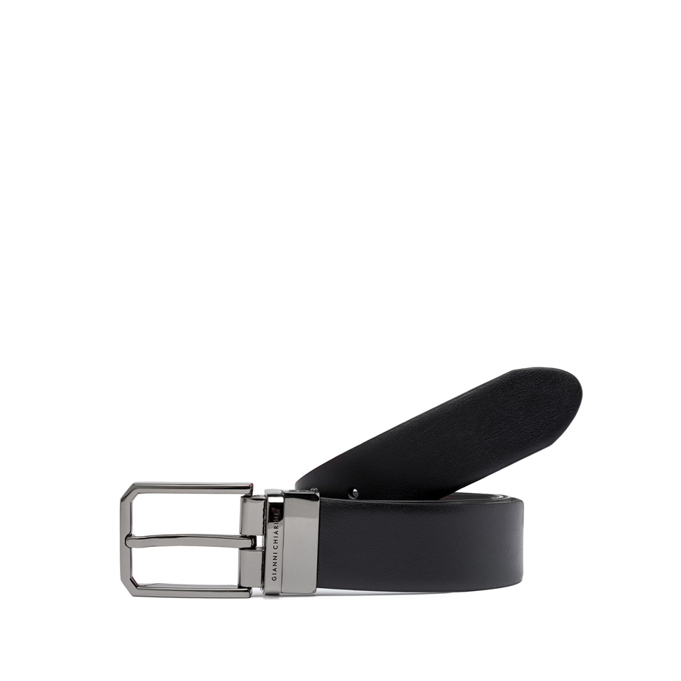 GIANNI CHIARINI: REVERSIBLE LEATHER BELT 3,5 CM