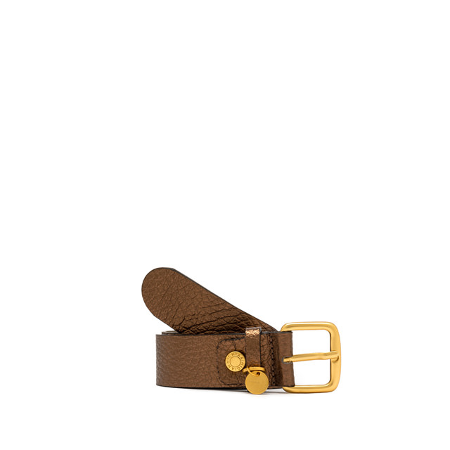 GIANNI CHIARINI LEATHER BELT 3.5 CM
