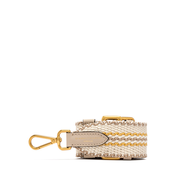 GIANNI CHIARINI COTTON LINE STRAP